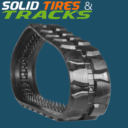 400x86x52 CTL Rubber Track - Block Pattern