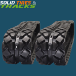 400x86x50  CTL Rubber Track-Turf Pattern
